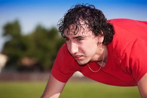 Imagining the finish line Stock Photos