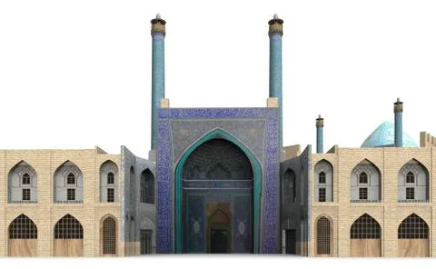 Imam square  2 Stock Illustration