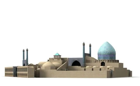 Imam square  8 Stock Illustration