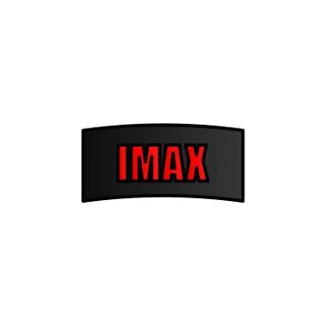 Imax, cinema color gradient vector icon Stock Illustration