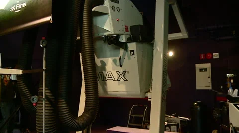 IMax Projector Stock Footage 62481026