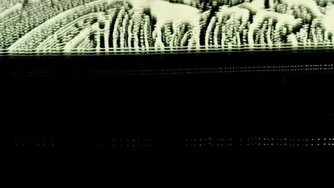 IMG Hand Using Yellow Squeegee to Clean Soapy Glass Surface Video stock 334320591