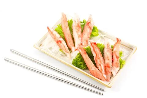 Imitation crab Stock Photos