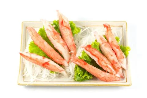 Imitation crab Stock Photos