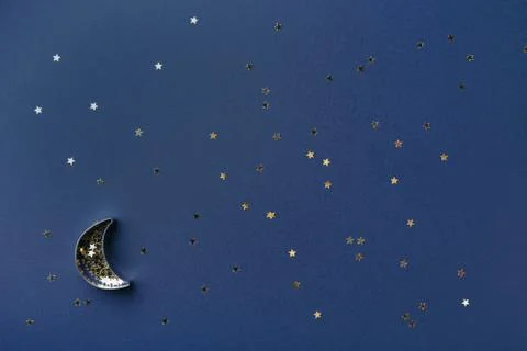 Imitation of night sky. Stock Photos