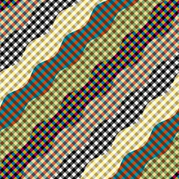 Imitation of a patchwork Illustrazione stock