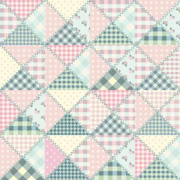 Imitation of a patchwork Stockillustratie