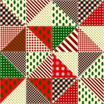 Imitation of a patchwork Stock Illustration