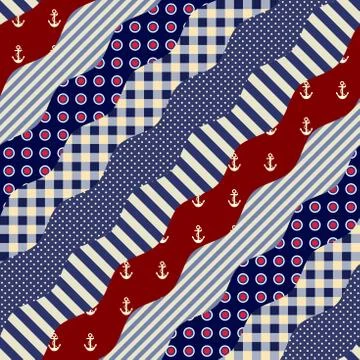Imitation of a patchwork Stock Illustration