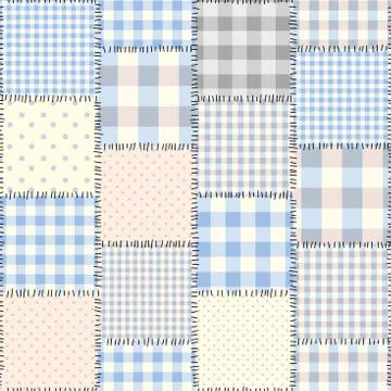 Imitation of a patchwork 스톡 일러스트