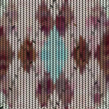 Imitation Sweater knit Melange effect Vector Illustration. Illustrazione stock