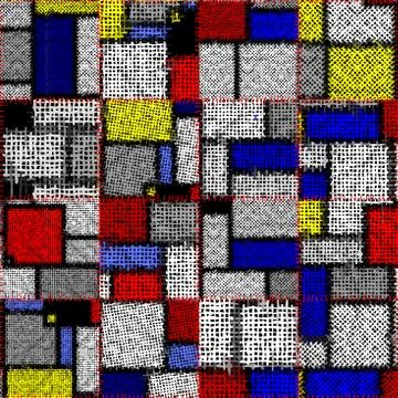 Imitation of a texture of rough canvas. Seamless pattern. Illustrazione stock