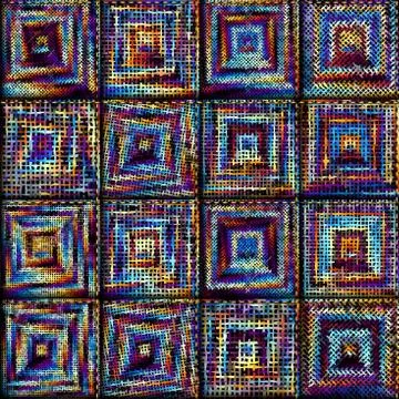 Imitation of a texture of rough canvas. Seamless pattern. 스톡 일러스트