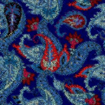 Imitation of a texture of rough canvas. Seamless pattern. Stockillustratie