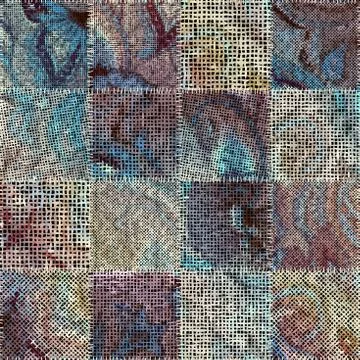 Imitation of a texture of rough canvas. Seamless pattern. Illustration