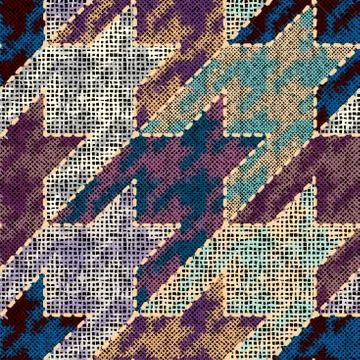 Imitation of a texture of rough canvas. Seamless pattern. Stock Illustration