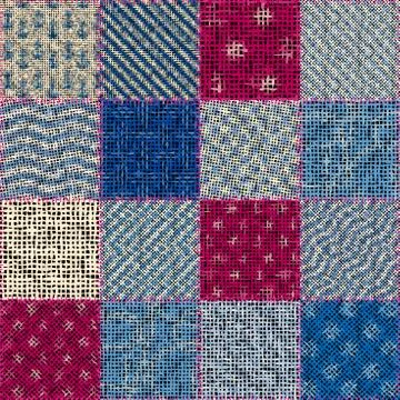 Imitation of a texture of rough canvas. Seamless pattern. 스톡 일러스트