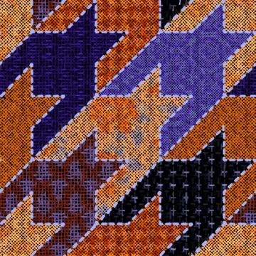 Imitation of a texture of rough canvas. Seamless pattern. Stock Illustration