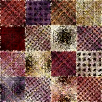 Imitation of a texture of rough canvas. Seamless pattern. 스톡 일러스트