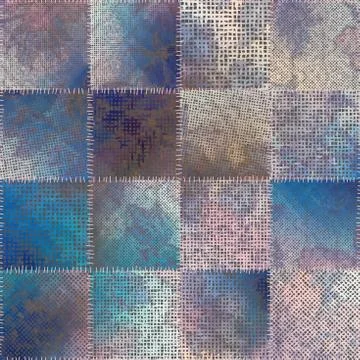 Imitation of a texture of rough canvas. Seamless pattern. Stock Illustration