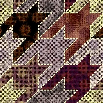 Imitation of a texture of rough canvas. Seamless pattern. Stock Illustration