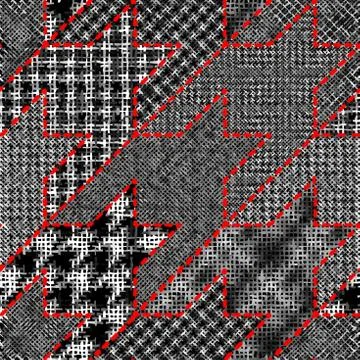 Imitation of a texture of rough canvas. Seamless pattern. イラスト素材