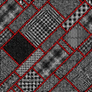 Imitation of a texture of rough canvas. Seamless pattern. Stock Illustration