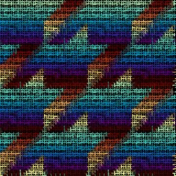 Imitation of a texture of rough canvas. Seamless pattern. イラスト素材