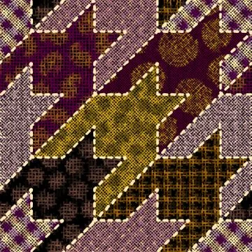 Imitation of a texture of rough canvas. Seamless pattern. Illustrazione stock