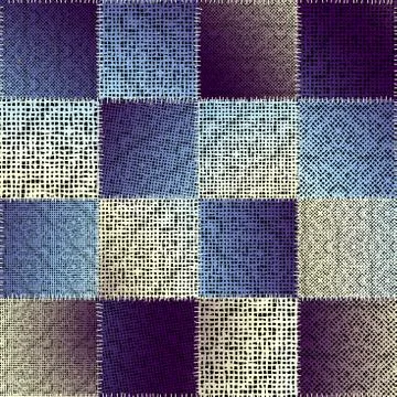 Imitation of a texture of rough canvas. Seamless pattern. Stock Illustration