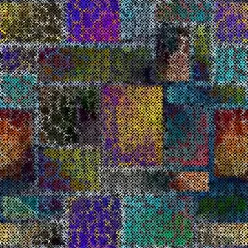 Imitation of a texture of rough canvas. Seamless pattern. イラスト素材