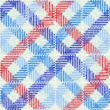 Imitation of a texture of rough canvas. Seamless pattern. Stock Illustration