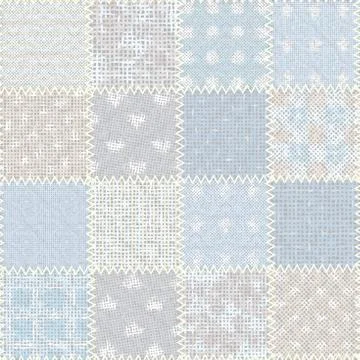 Imitation of a texture of rough canvas. Seamless pattern. Stock Illustration