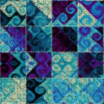Imitation of a texture of rough canvas. Seamless pattern. イラスト素材