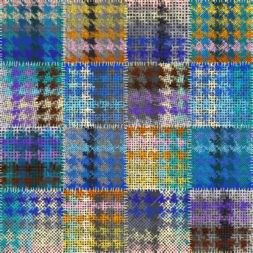 Imitation of a texture of rough canvas. Seamless pattern. Illustration