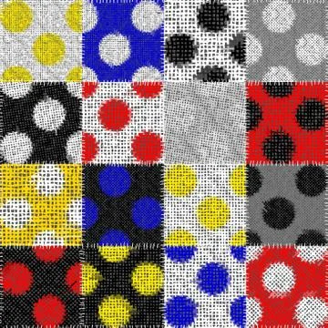 Imitation of a texture of rough canvas. Seamless pattern. Illustrazione stock