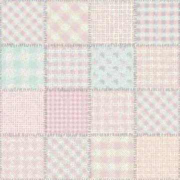 Imitation of a texture of rough canvas. Seamless pattern. Stock Illustration