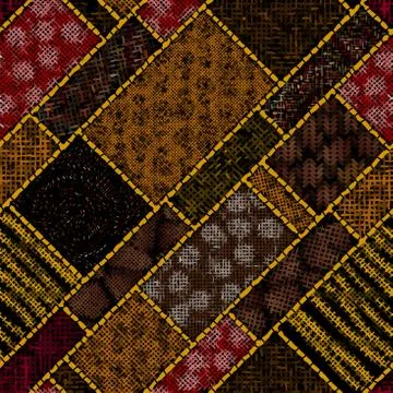 Imitation of a texture of rough canvas. Seamless pattern. 스톡 일러스트