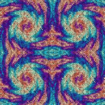Imitation of a texture of rough canvas. Seamless pattern. イラスト素材
