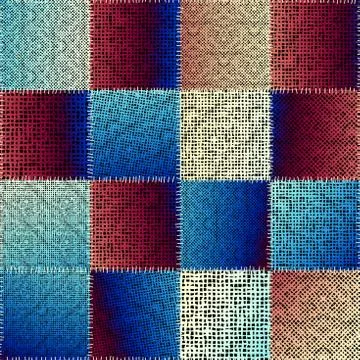 Imitation of a texture of rough canvas. Seamless pattern. 스톡 일러스트