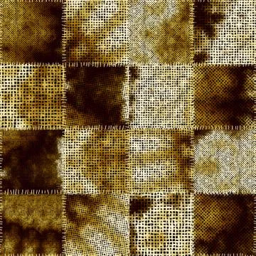 Imitation of a texture of rough canvas. Seamless pattern. Stock Illustration