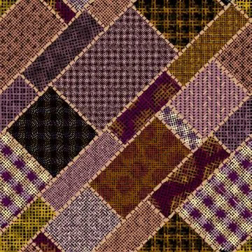 Imitation of a texture of rough canvas. Seamless pattern. Stockillustratie