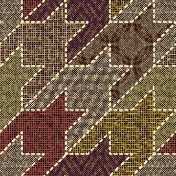 Imitation of a texture of rough canvas. Seamless pattern. Illustration