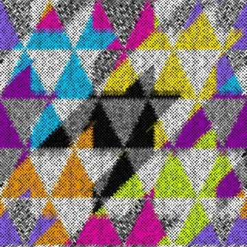 Imitation of a texture of rough canvas. Seamless pattern. Stock Illustration