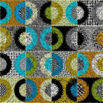 Imitation of a texture of rough canvas. Seamless pattern. Stock Illustration