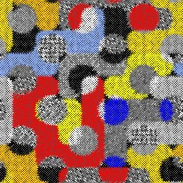 Imitation of a texture of rough canvas. Seamless pattern. Stockillustratie