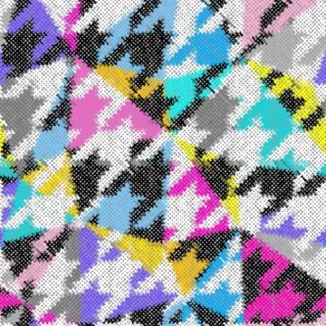 Imitation of a texture of rough canvas. Seamless pattern. Illustration