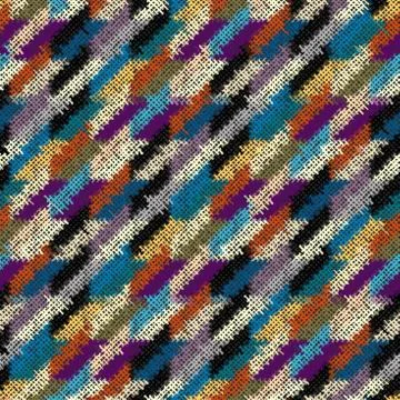Imitation of a texture of rough canvas. Seamless pattern. イラスト素材