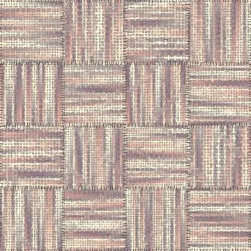 Imitation of a texture of rough canvas. Seamless pattern. イラスト素材