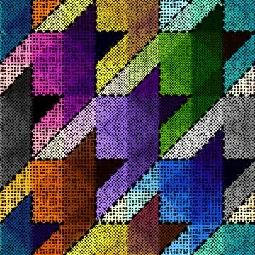 Imitation of a texture of rough canvas. Seamless pattern. Stock Illustration